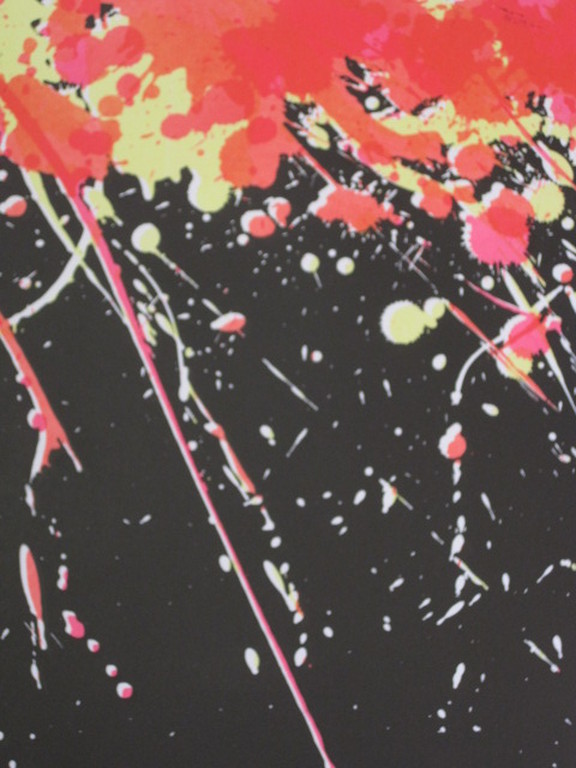 vroege 1974 Walasse Ting (1929-2010) COBRA Litho "Fireworks"  handgesigneerd kopen? Bied vanaf 1!