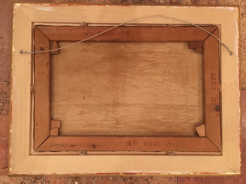 Bomhof; olie op doek, landschap uiterwaarden bij Zwolle kopen? Bied vanaf 450!