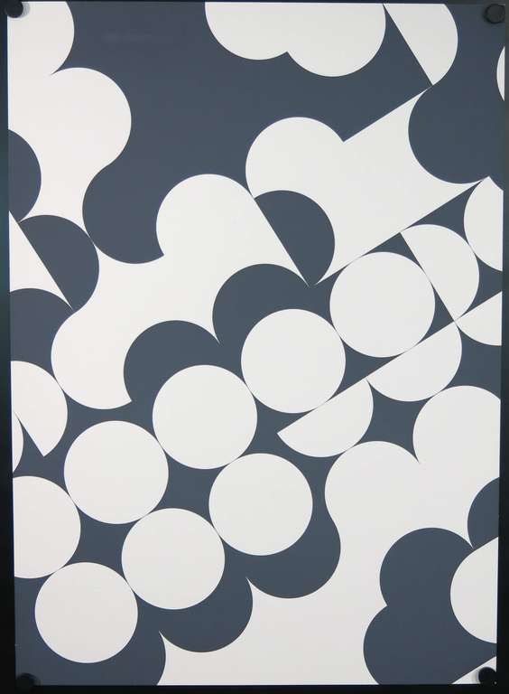 Zdenek Sykora: Zeefdruk, Geometrisch patroon kopen? Bied vanaf 60!