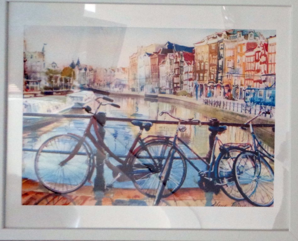 Elena Polyakova:  Een gracht, Gemengde techniek kopen? Bied vanaf 45!