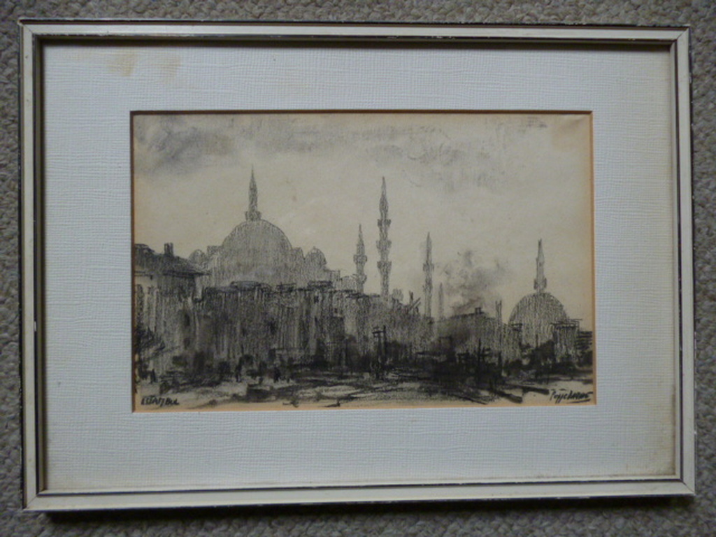 Poppe Damave - zwart krijt - Istanbul kopen? Bied vanaf 50!