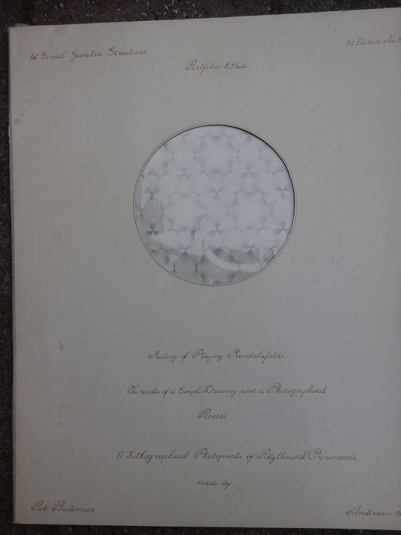 Meeting of Playing Mandalafields 1973/74 - Robb C A Buitenman (1946- 50x60 kopen? Bied vanaf 30!