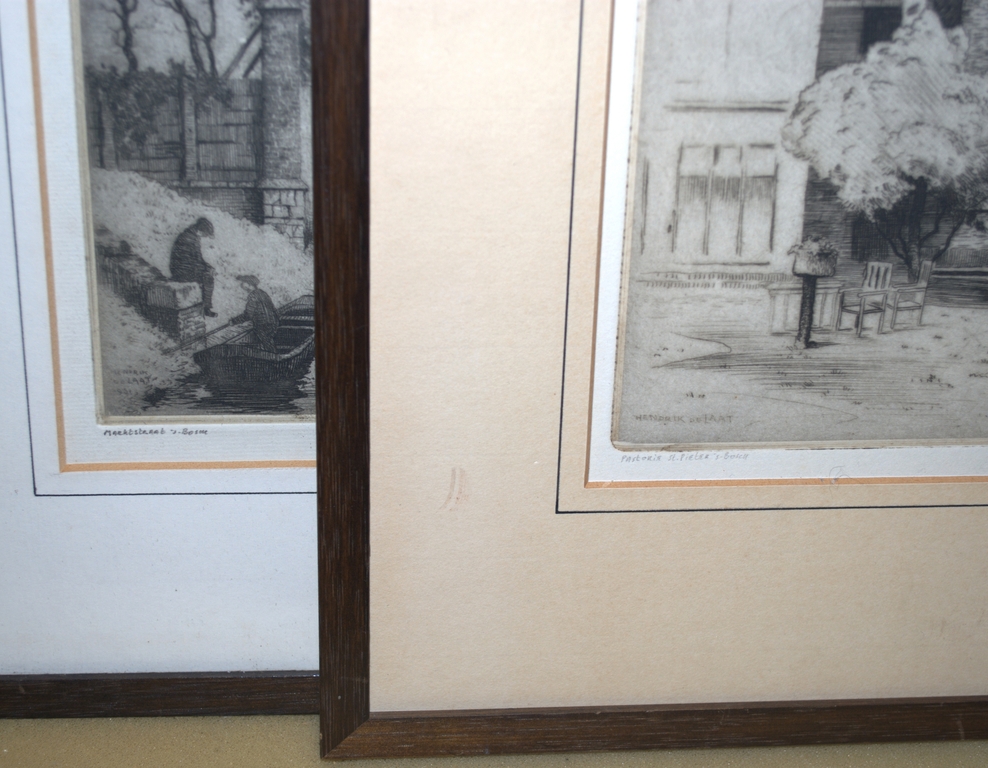 Den Bosch - 2 etsen plus kunstboek.  vendu pour 45€ !