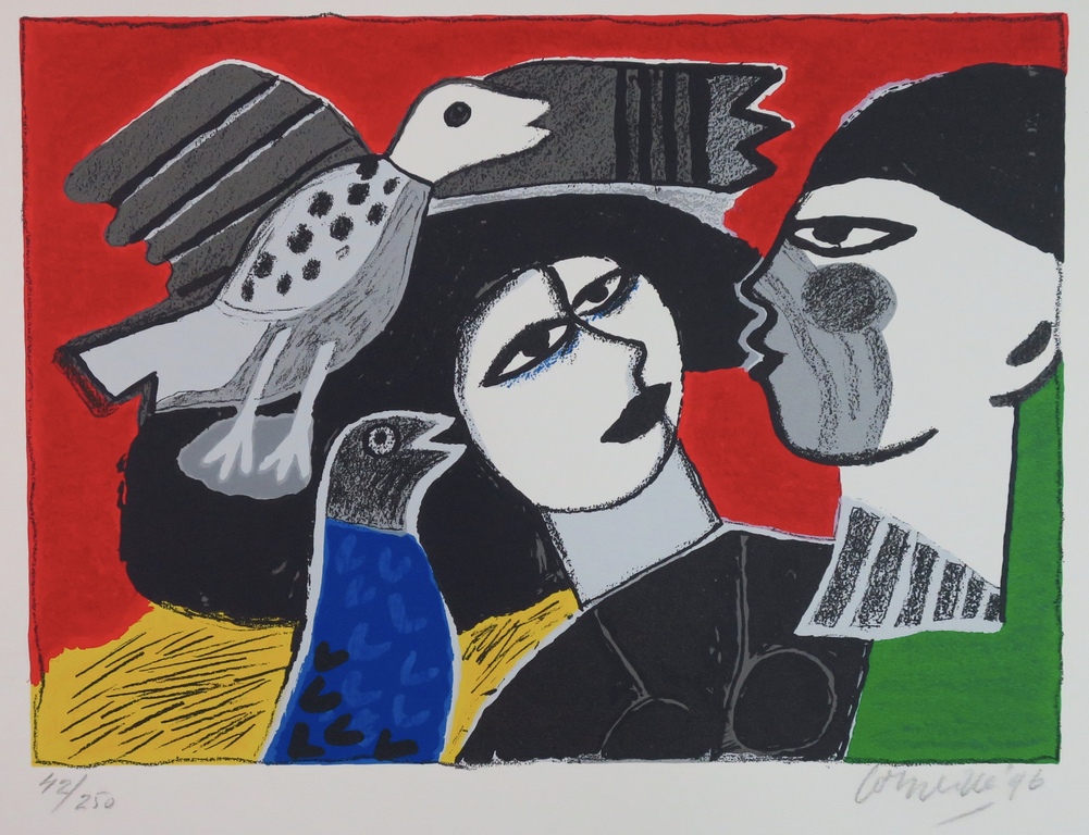 Corneille: Zeefdruk, Zonder titel kopen? Bied vanaf 100!