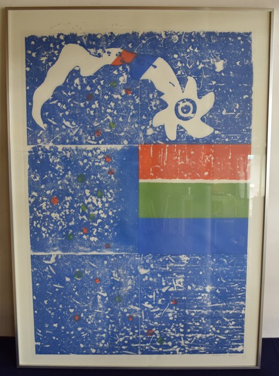 Jef Diederen - Linosnede - Zonder titel kopen? Bied vanaf 25!