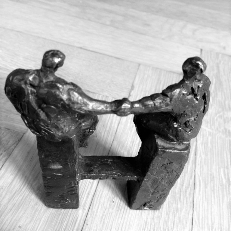 Bronzen beeldje van Bernadette Leijdekkers (1949) kopen? Bied vanaf 50!