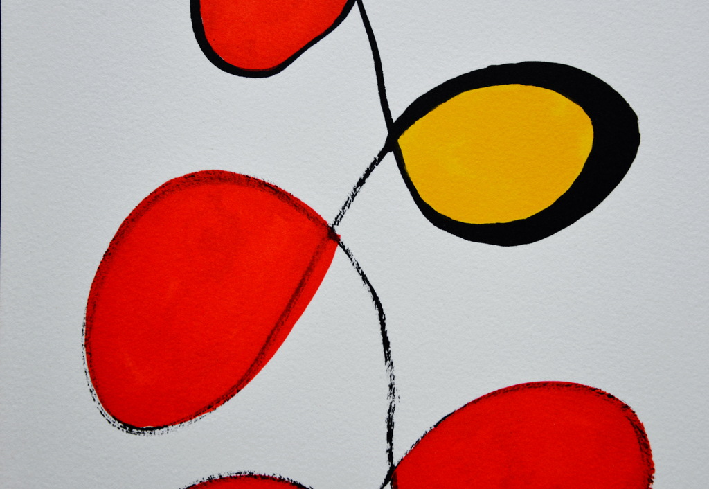 2x orig.litho Alexander Calder: 'Retrospektive' 1973 - Galerie Maeght, Zürich kopen? Bied vanaf 45!