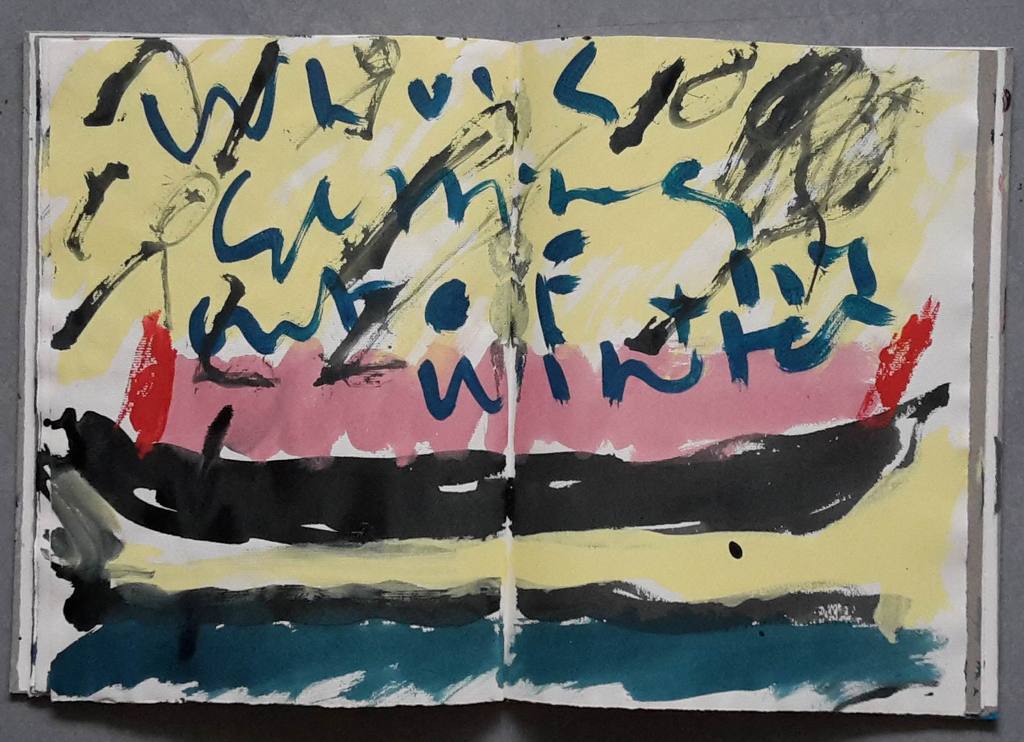 Titus Nolte, gouaches in opdracht van het Apollohuis, 1983 kopen? Bied vanaf 40!