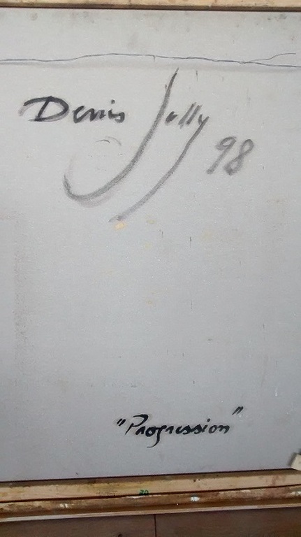 Denis Jully: Olieverf, Progression, 1998 kopen? Bied vanaf 250!