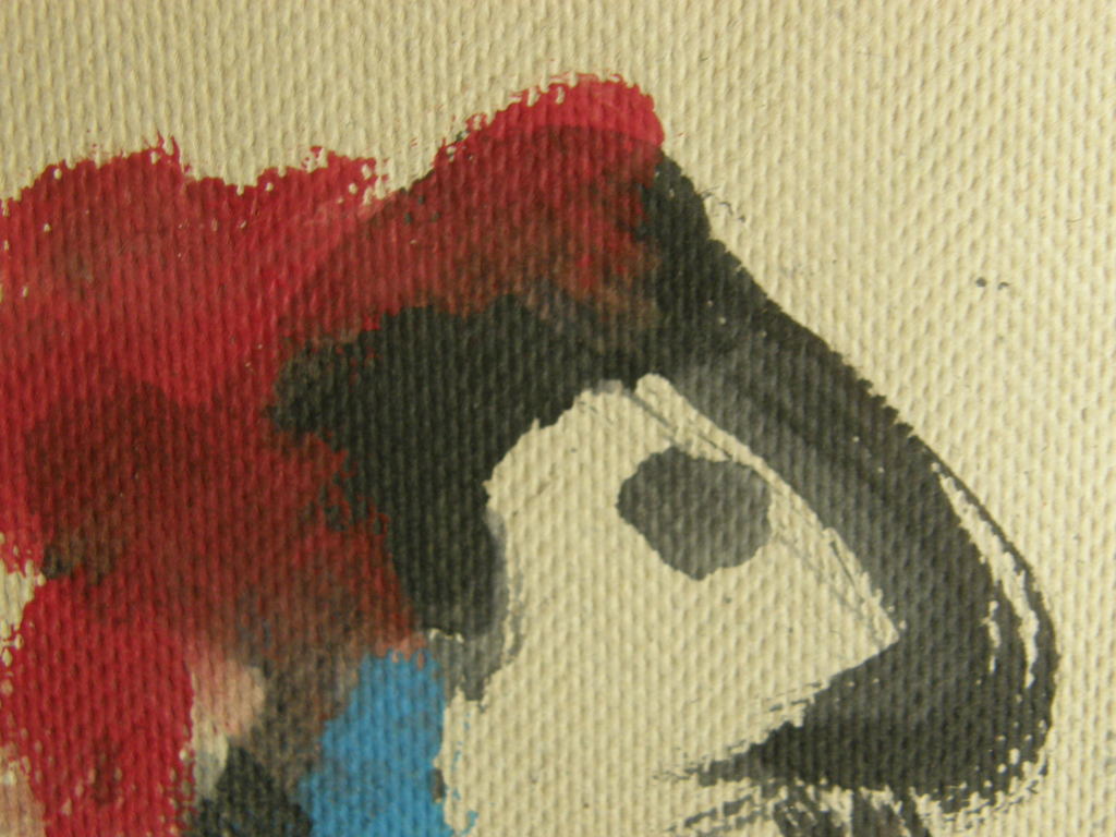 Anton Heyboer: ingelijste gemengde techniek, Vier vrouwen kopen? Bied vanaf 1!