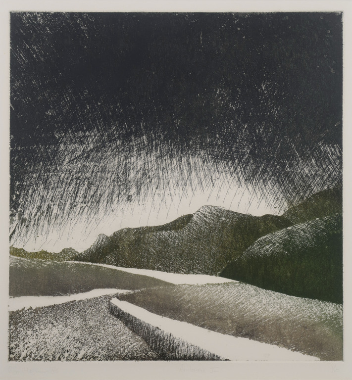 Rob Heijman: Ets, Andorra II - Ingelijst kopen? Bied vanaf 1!