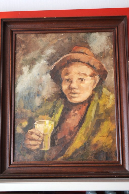 Pieter Vriends Original Painting Oil on Canvas from 1984, Wonderfull Painting kopen? Bied vanaf 750!
