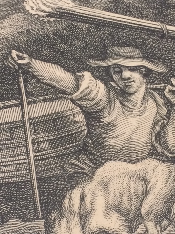 Ets - Johann Elias RIDINGER (Ulm 1698, Augsburg 1767) kopen? Bied vanaf 50!