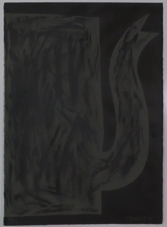 Klaas Gubbels: Zeefdruk, Kan - Ingelijst kopen? Bied vanaf 200!