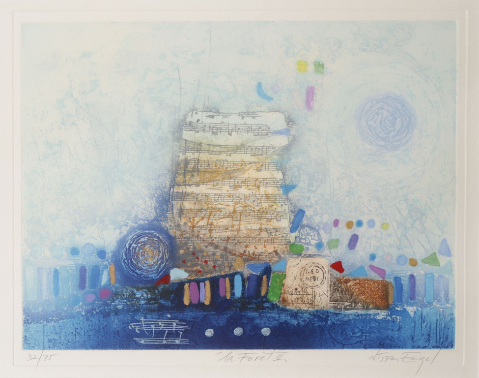 Nissan Engel: Ets, La Foret II - Ingelijst kopen? Bied vanaf 35!