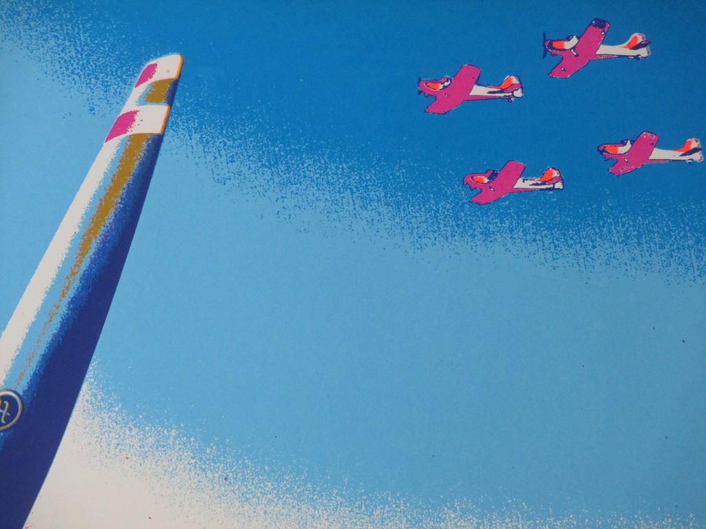 Henk van der Vet, Fokker S II Instructor, Zeefdruk kopen? Bied vanaf 50!