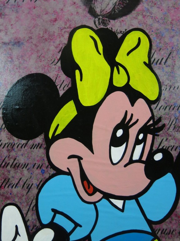 Jan Bollaert: Olieverf op Gicleedruk, Pink Revolution  kopen? Bied vanaf 150!