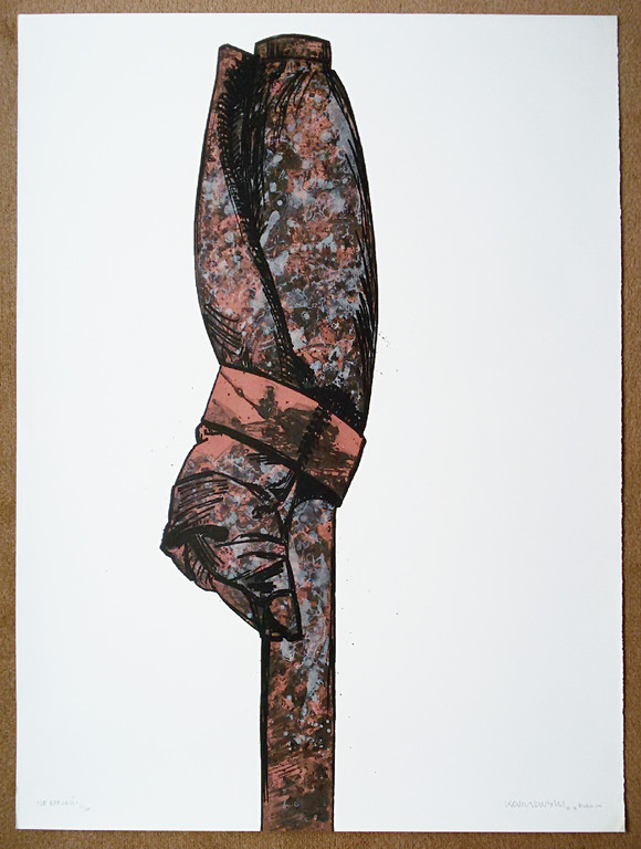 Horst Egon Kalinowski - La Refugié, zeefdruk (groot) kopen? Bied vanaf 50!