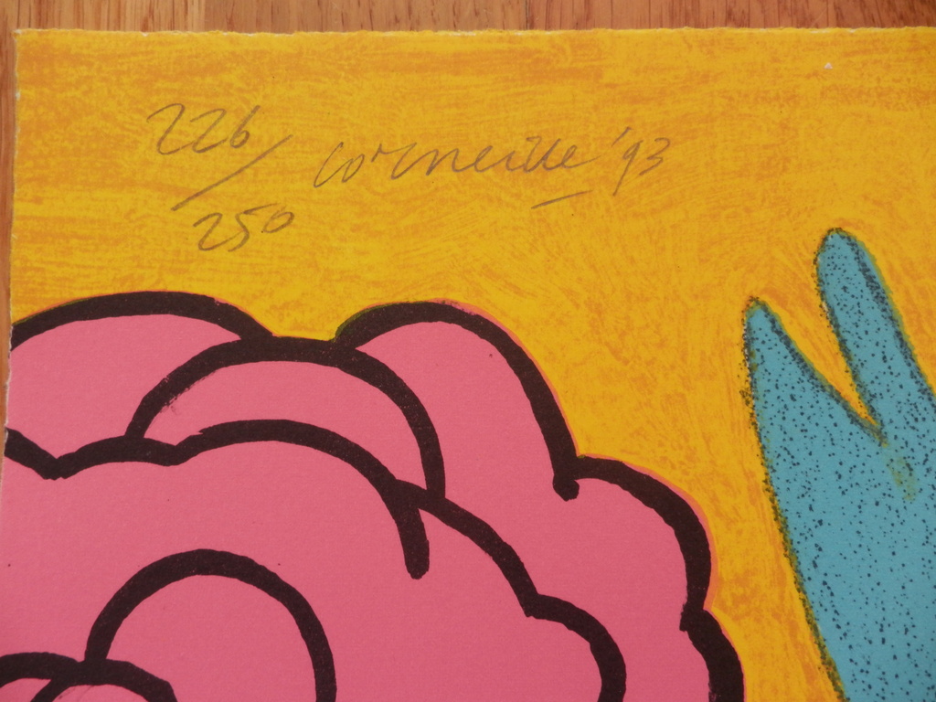 CORNEILLE  Groot Litho uit 1993 Titel Onbekend kopen? Bied vanaf 90!