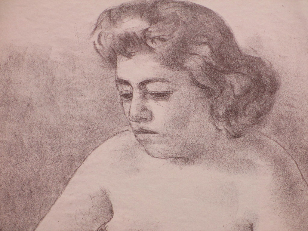 Louis van Roode, Zittend Naakt, Litho kopen? Bied vanaf 1!