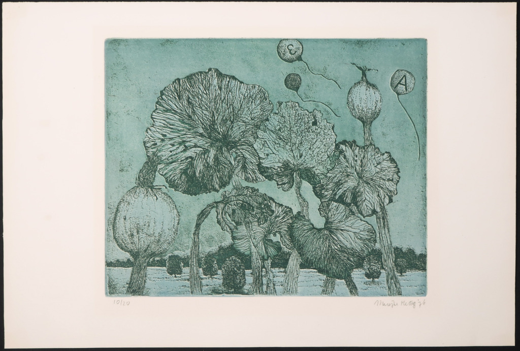 Marijke Hertog: Ets, Zonder titel kopen? Bied vanaf 20!