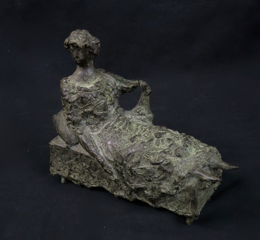 Bram Roth: Brons, Z.T. Liggende vrouw kopen? Bied vanaf 600!