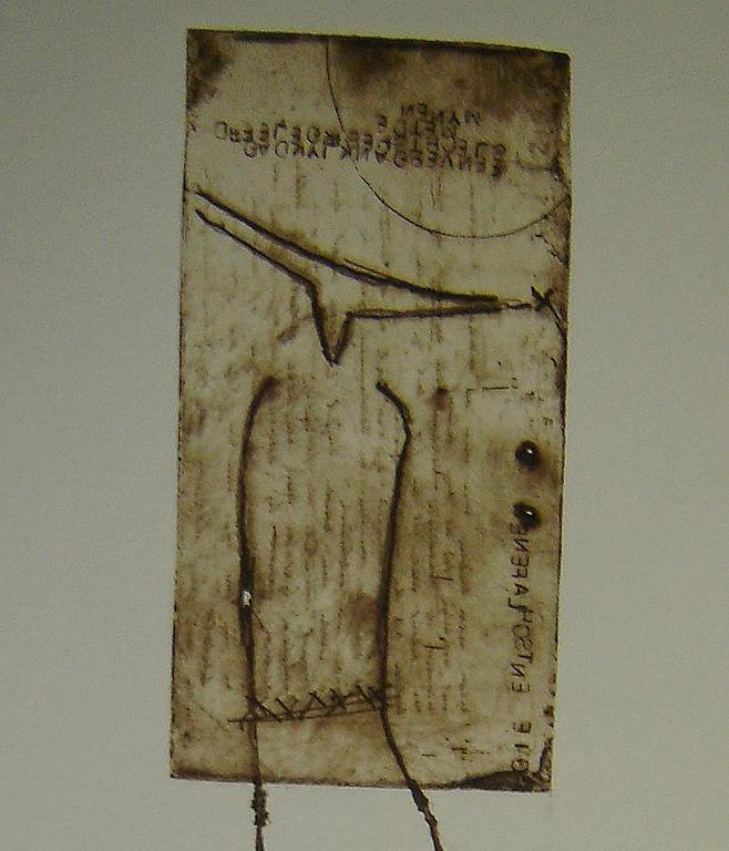 Staand figuur -ets en inkttekening kopen? Bied vanaf 20!