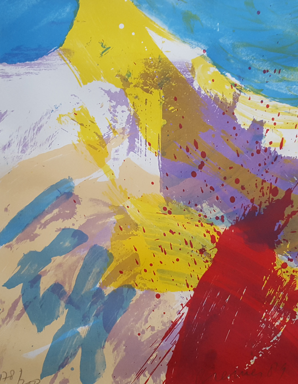 Jan Cremer - kleurenlitho 178/200, handgesigneerd, genummerd en  kopen? Bied vanaf 95!