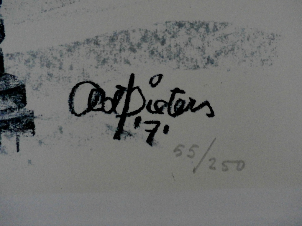 Laatste keer: Ad Pieters - litho: haven - 1971 kopen? Bied vanaf 45!