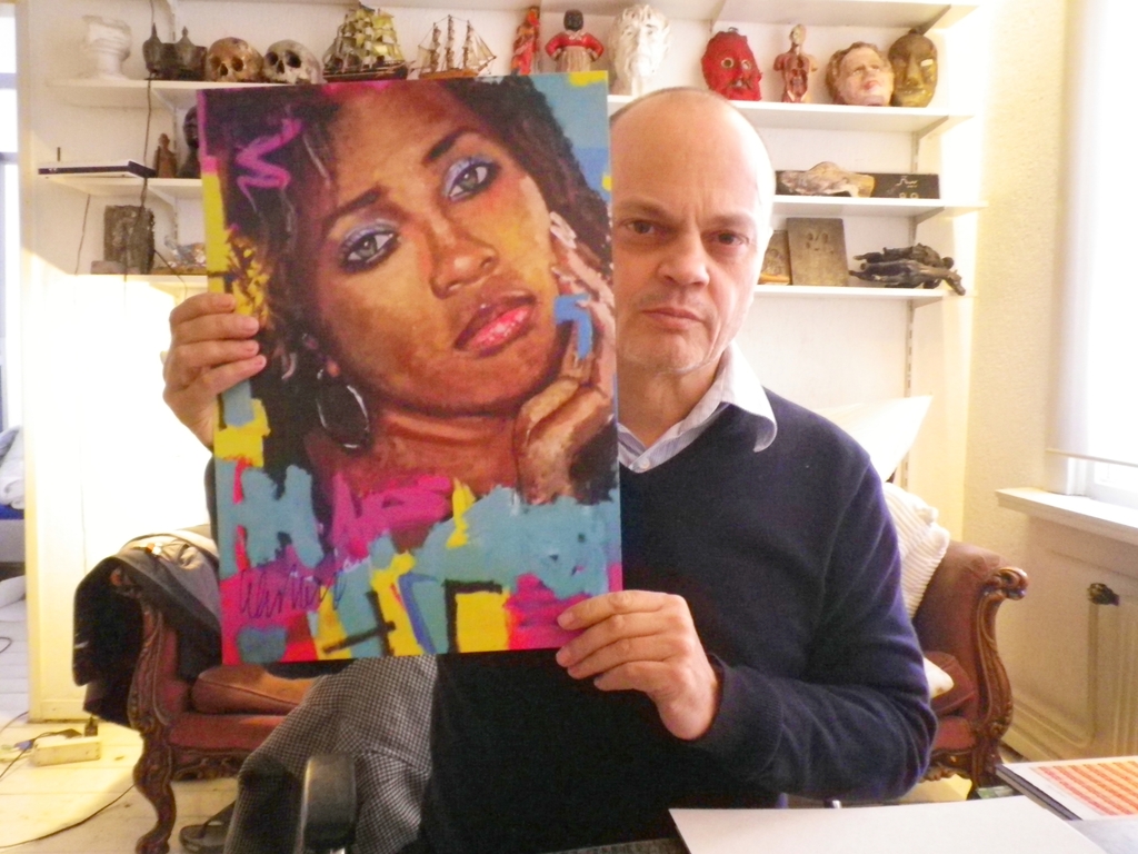 Peter Klashorst - Ebony Babes II kopen? Bied vanaf 1!