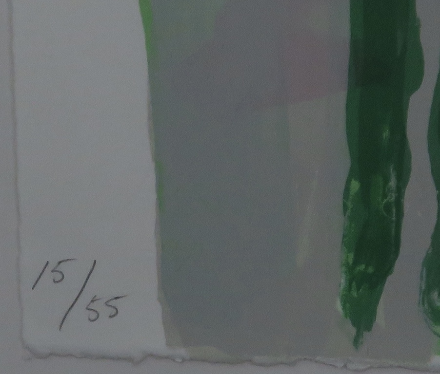 Cees Dolk: Zeefdruk, Figurenplan 3 -Ingelijst kopen? Bied vanaf 35!