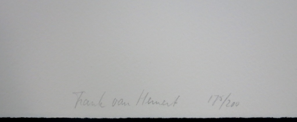 Frank van Hemert: Litho, Zonder titel kopen? Bied vanaf 1!