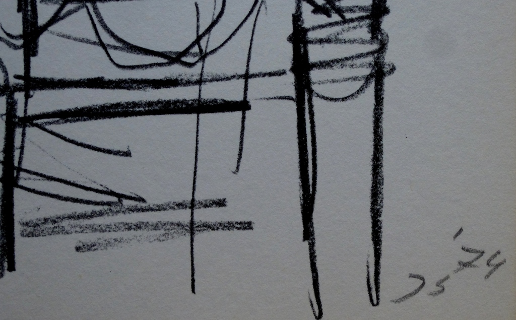 Jan Sierhuis, Handgesigneerde litho, 1974 kopen? Bied vanaf 35!