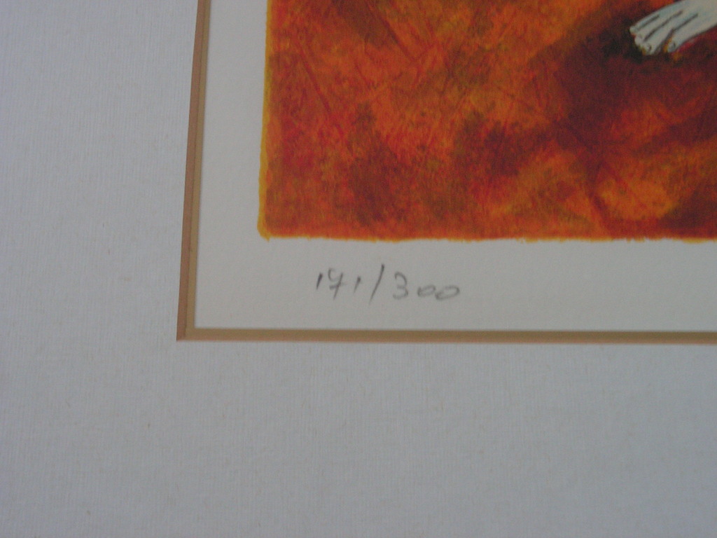 Harry Guttman, Spanje  -  Zeefdruk -  ZT  -  'ready to hang' kopen? Bied vanaf 100!