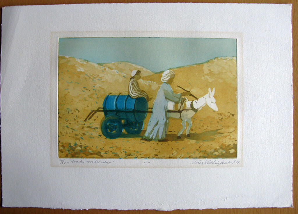 Willy Belinfante - WATER VOOR HET DORP - twee kleuretsen kopen? Bied vanaf 1!