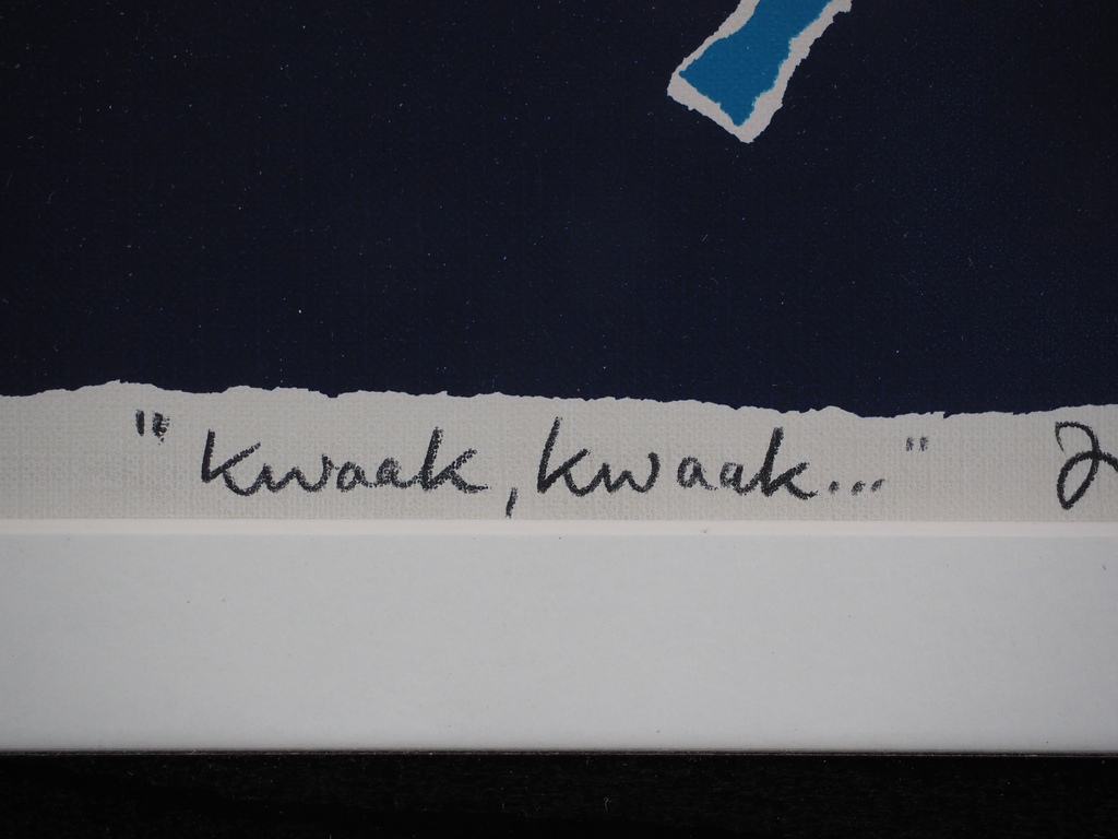 Hans Innemee: Zeefdruk, Kwaak, Kwaak..... kopen? Bied vanaf 50!