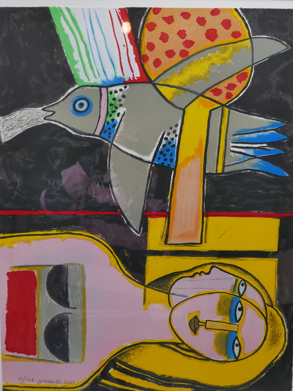 Corneille Groot litho in aluminium lijst kopen? Bied vanaf 260!