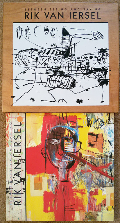Rik van Iersel - Between seeing and saying, 2 gesigneerde zeefdrukken met boek kopen? Bied vanaf 140!