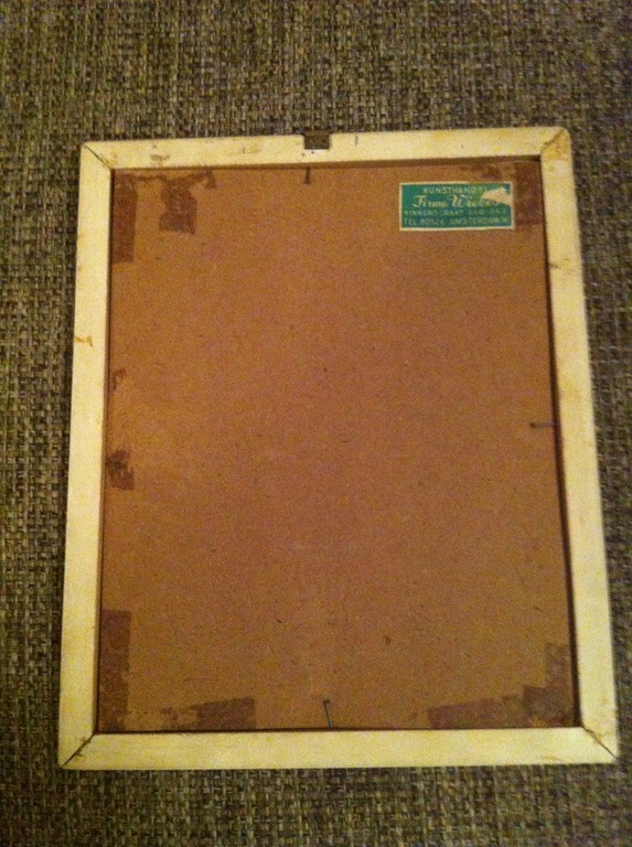 Prachtige bladschildering / India ca 1950 kopen? Bied vanaf 1!