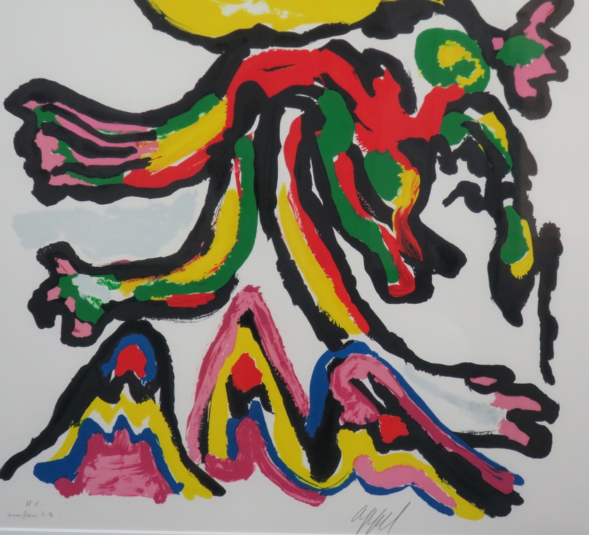 Karel Appel: Litho, Tantrika 2 -Ingelijst kopen? Bied vanaf 650!