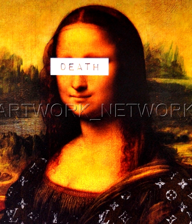 LIMITED EDITION Large Print Painting "Mona Finger" Signed Numbered 7/10 with COA kopen? Bied vanaf 99!
