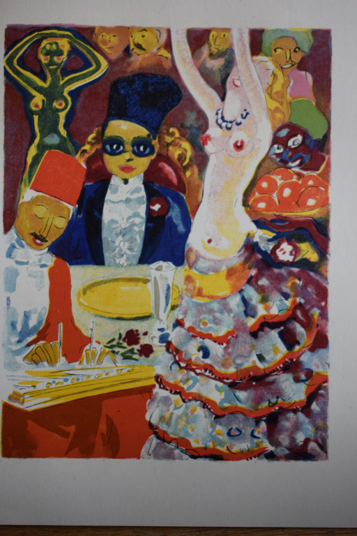 Kees van Dongen - Houtgravure - Réception chez le Khalifat kopen? Bied vanaf 50!
