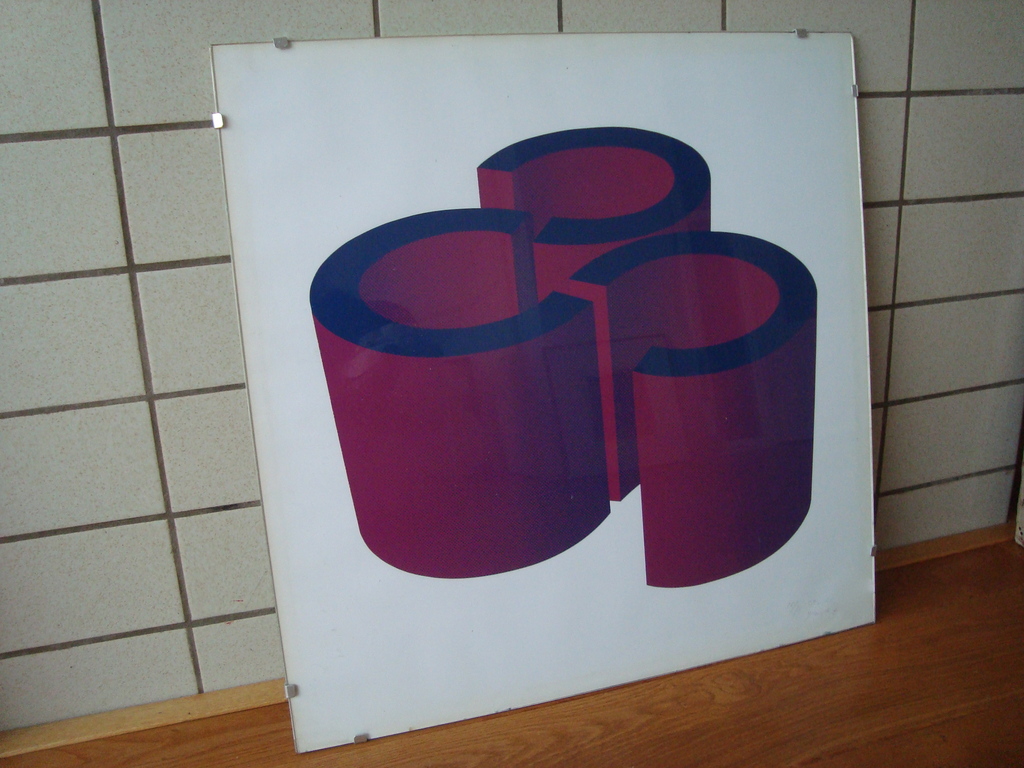 Yvonne Kracht - Zeefdruk 1973 verkocht voor € 50!