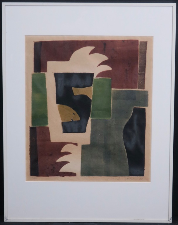 Judith Stolker: Sjabloondruk, Visje -Ingelijst kopen? Bied vanaf 20!