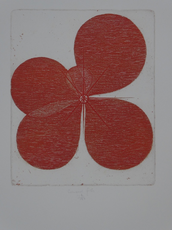 Eduard Flor, ets. verkocht voor € 35!