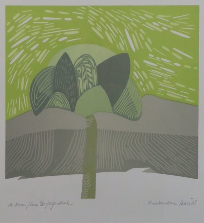 Harr Scheffer: Lino, De boom - Ingelijst kopen? Bied vanaf 20!