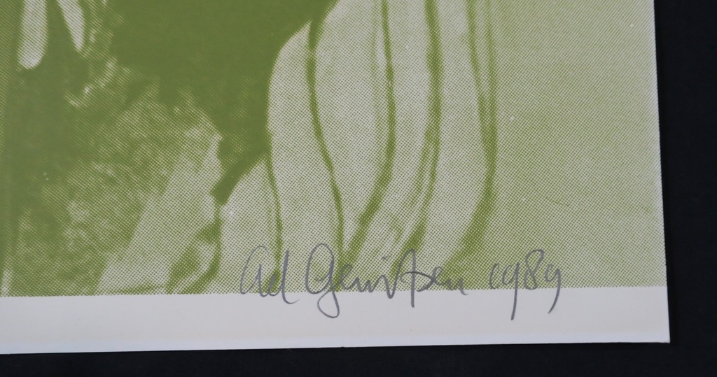 Ad Gerritsen: Zeefdruk, Artificiele Chaos (groen) kopen? Bied vanaf 20!