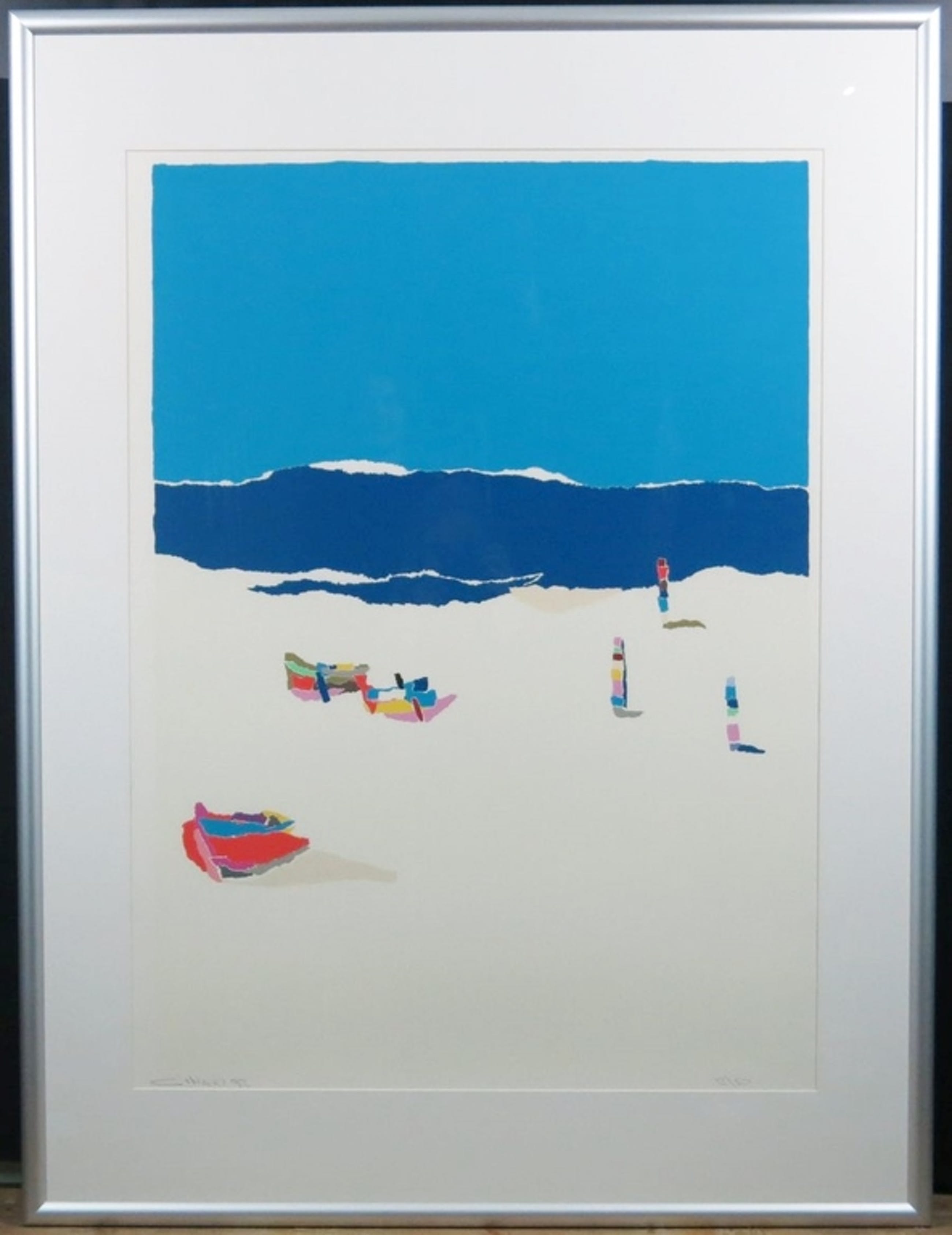 Get Strand ingelijst kunst aan de muur For iPhone