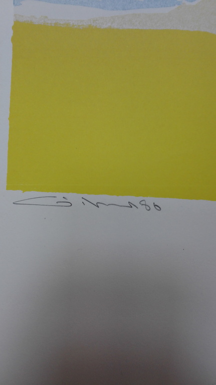 Gerard 't Hart, zeefdruk op papier kopen? Bied vanaf 1!