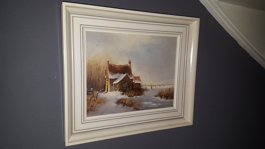 Hollandse school - paneel, mooi werkje kopen? Bied vanaf 29!